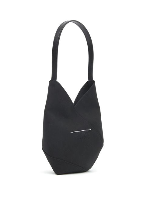 Borsa a mano Japanese hobo in nero Mm6 maison margiela  - donna MM6 MAISON MARGIELA | SB5WD0025P6995T8013